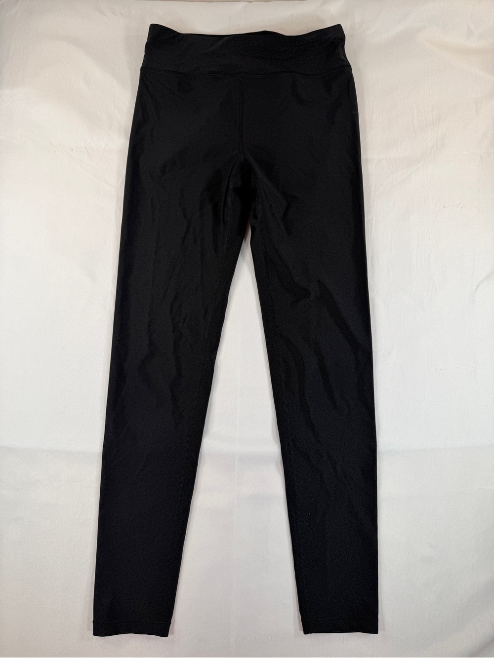 Athleta Girl High Rise Chit Chat Shine Leggings XXL 16 Black Metallic